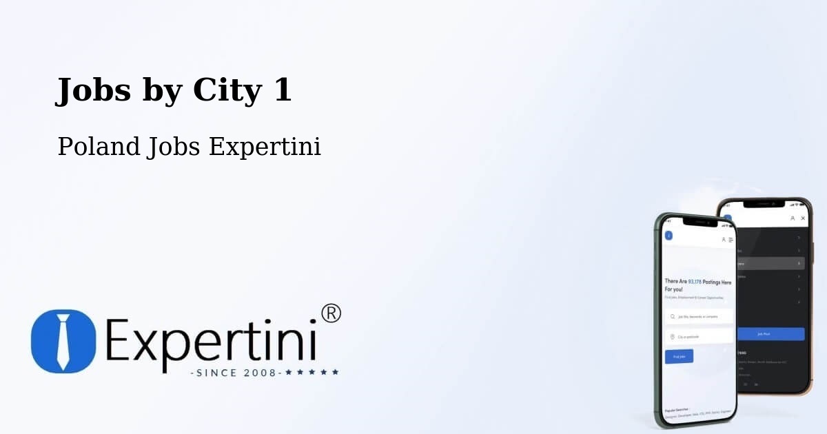City Jobs in Poland - Expertini